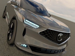 acura mdx 2022 3D Model