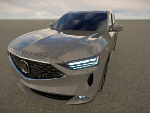 acura mdx 2022 3D 모델