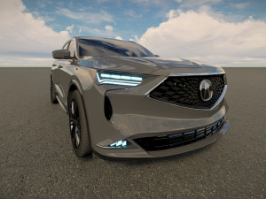 acura mdx 2022 3D 모델