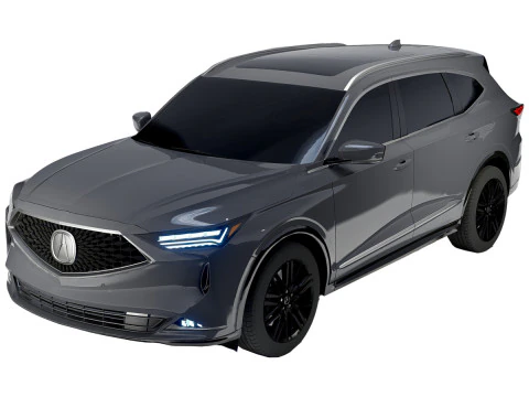 Acura mdx 2022 3D Model