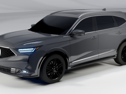 Acura mdx 2022 3D Model
