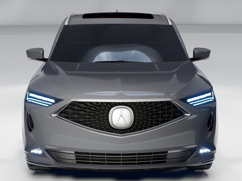 Acura mdx 2022 3D Model