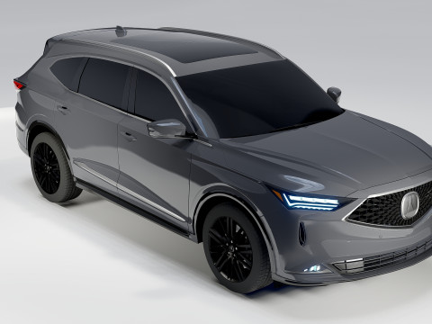 Acura mdx 2022 3D Model