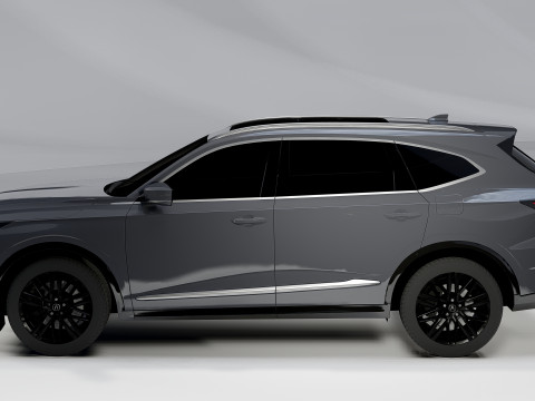 Acura mdx 2022 3D Model
