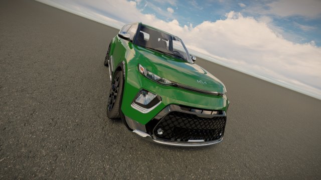 kia soul ex 2022 Modèle 3D .c4d .max .obj .3ds .fbx .stl .blend 
