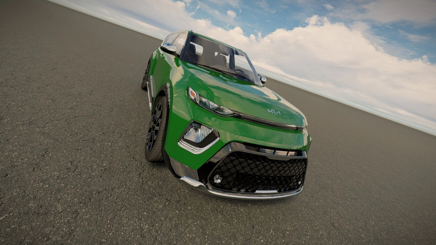 kia soul ex 2022 3D Model .c4d .max .obj .3ds .fbx .stl .blend 
