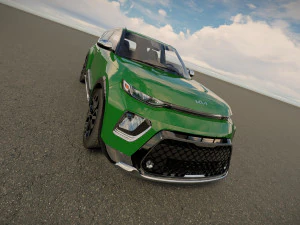 kia soul eski 2022 3D Model