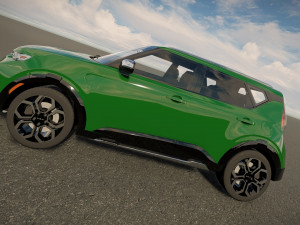 kia soul ex 2022 Modèle 3D