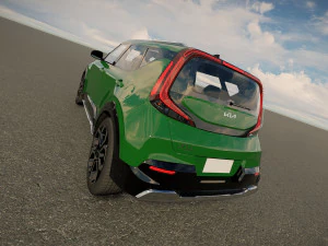kia soul ex 2022 3D Model