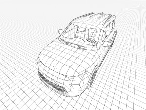 kia soul ex 2022 Modèle 3D