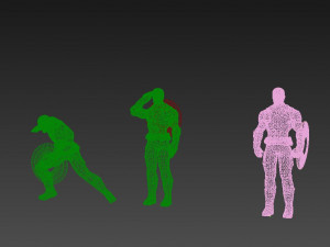 Captain america 3D Model