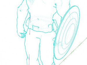 Captain america 3D Model
