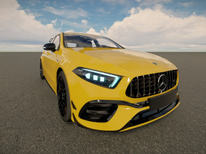 3d mercedes-benz a45 s amg 2020 Model 3D
