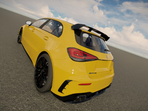 3d mercedes-benz a45 s amg 2020 Model 3D