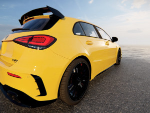 3d mercedes-benz a45 s amg 2020 Model 3D
