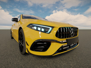 3d mercedes-benz a45 s amg 2020 Model 3D