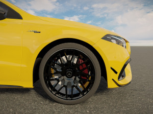3d mercedes-benz a45 s amg 2020 Model 3D