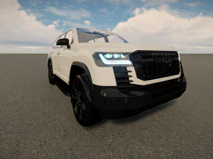 Toyota land cruiser gr-sport 2022 3D Model