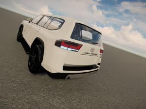 Toyota land cruiser gr-sport 2022 Modèle 3D