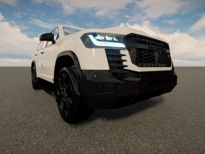 Toyota land cruiser gr-sport 2022 Modèle 3D