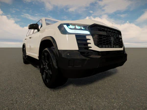 Toyota land cruiser gr-sport 2022 3D Model