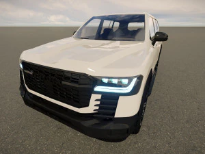 Toyota land cruiser gr-sport 2022 3D Model