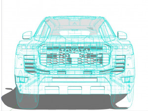 Toyota land cruiser gr-sport 2022 Modèle 3D