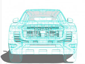 Toyota land cruiser gr-sport 2022 3D Model