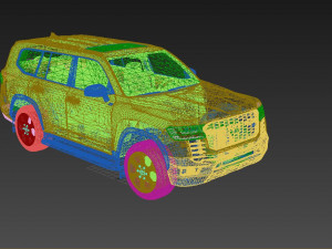 Toyota land cruiser gr-sport 2022 Modèle 3D