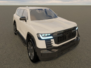 Toyota land cruiser gr-sport 2022 3D Model