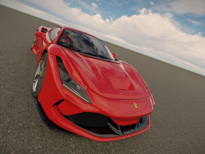 ferrari f8 tributo 3D Model