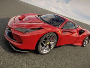 ferrari f8 tributo 3D Model