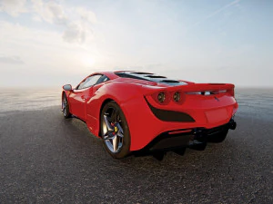 ferrari f8 tributo 3D Model