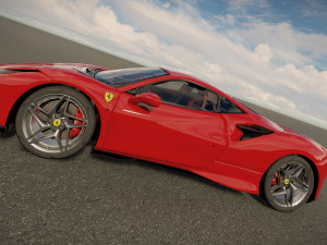 ferrari f8 tributo Modello 3D