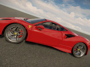 ferrari f8 tributo 3D Model