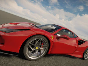 ferrari f8 tributo 3D Model