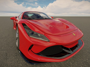 ferrari f8 tributo Modello 3D