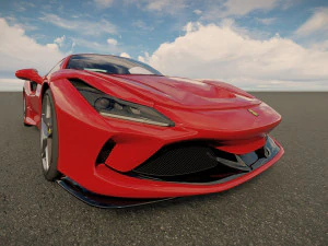 ferrari f8 tributo 3D Model