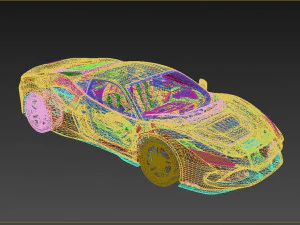 ferrari f8 tributo 3D Model