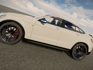 mercedes amg glc 63s coupe 2022 3D मॉडल