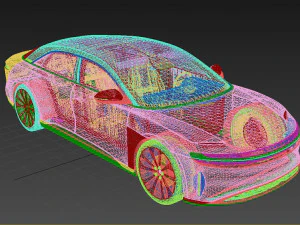 Lucid Air 2022 3D Model