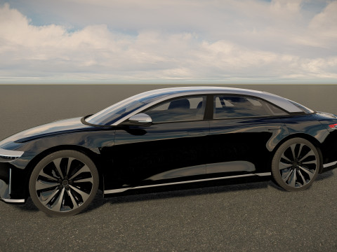 Lucid Air 2022 Modelo 3D