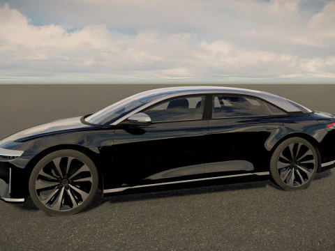 Lucid Air 2022 3D Model