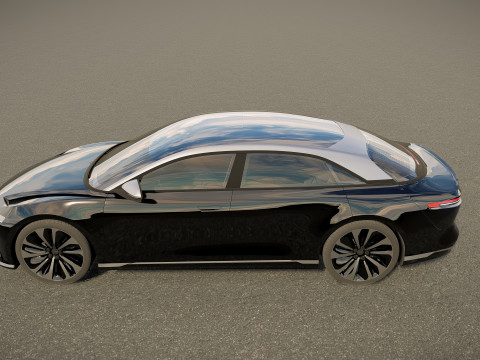 Lucid Air 2022 Modelo 3D