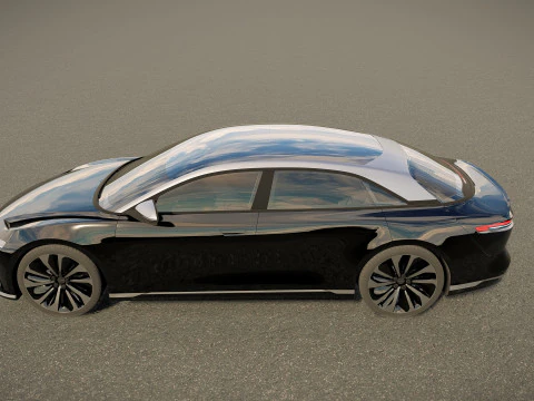 Lucid Air 2022 3D Model