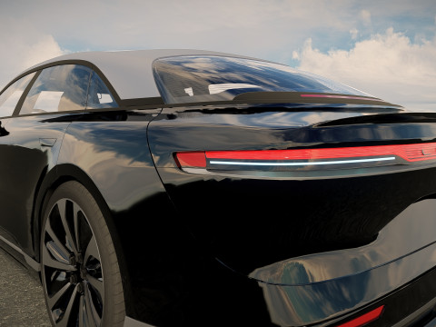 Lucid Air 2022 Modelo 3D