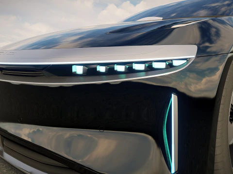 Lucid Air 2022 3D Model