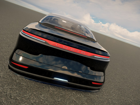 Lucid Air 2022 Modelo 3D