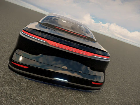 Lucid Air 2022 3D Model