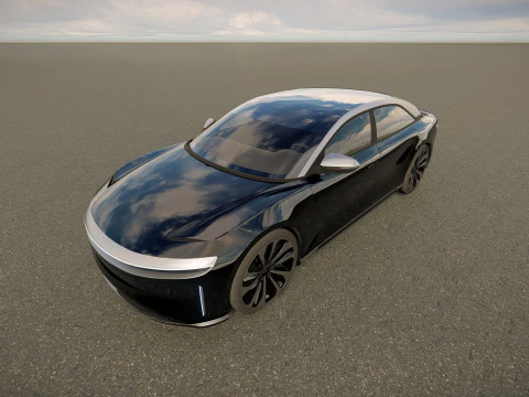 Lucid Air 2022 3D Model